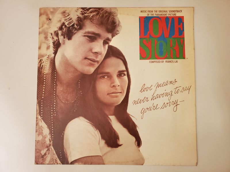 Francis Lai Love Story (Music from the Original Soundtrack of the Paramount Picture) vinyl record